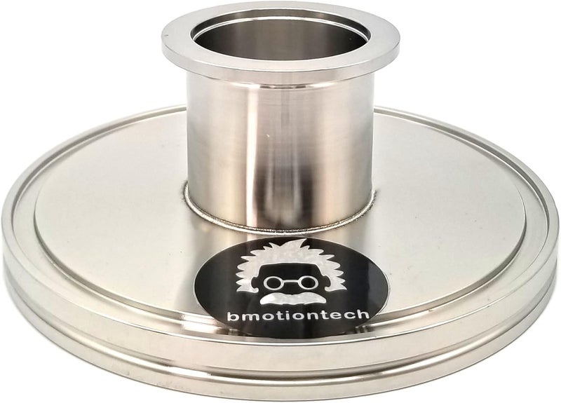 BROWNIAN MOTION TECHNOLOGY ISO 100 ISO-K 100 flange to KF40 NW40 flange straight reducer converter adapter - Image 1
